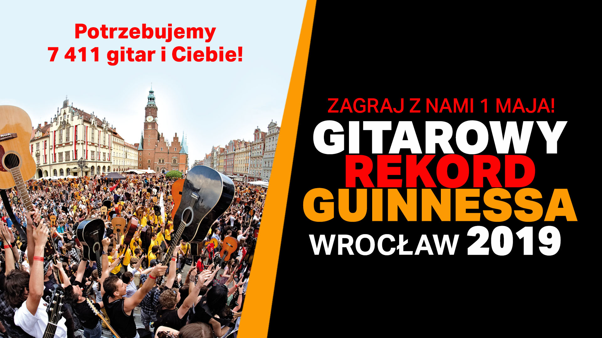 Fińska mumia i legendarny zespół Slade na Gitarowym Rekordzie Guinnessa we Wrocławiu!