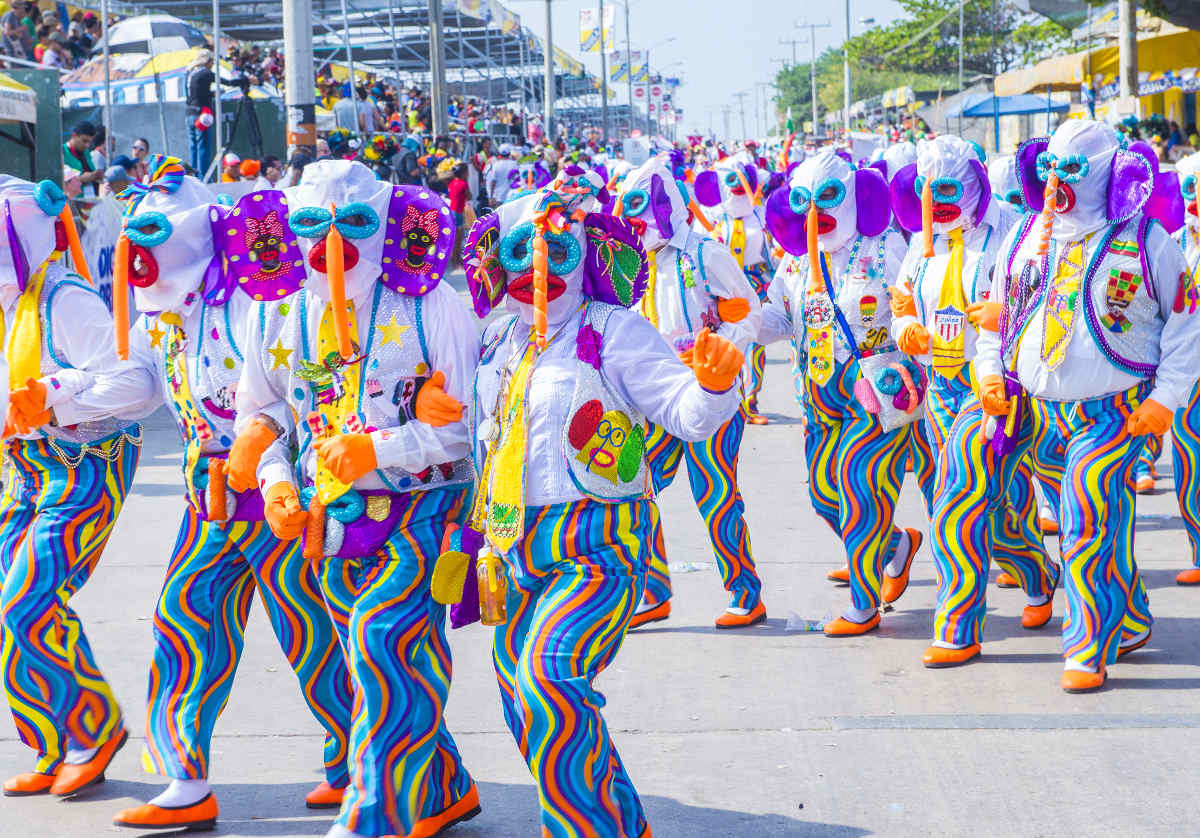 karnawał w kolumbii barranquilla