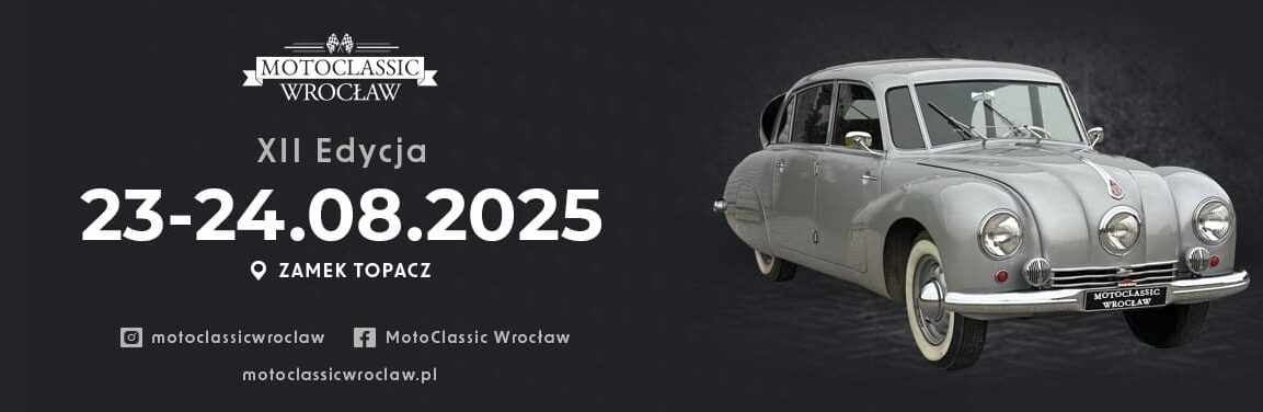 MotoClassic 2025: Czeska Tatra na Zamku Topacz