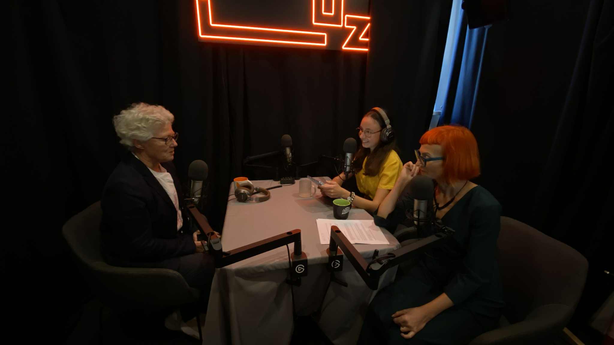Szybciej niż mgnienie oka, czyli wizyta noblistki w Radiu LUZ