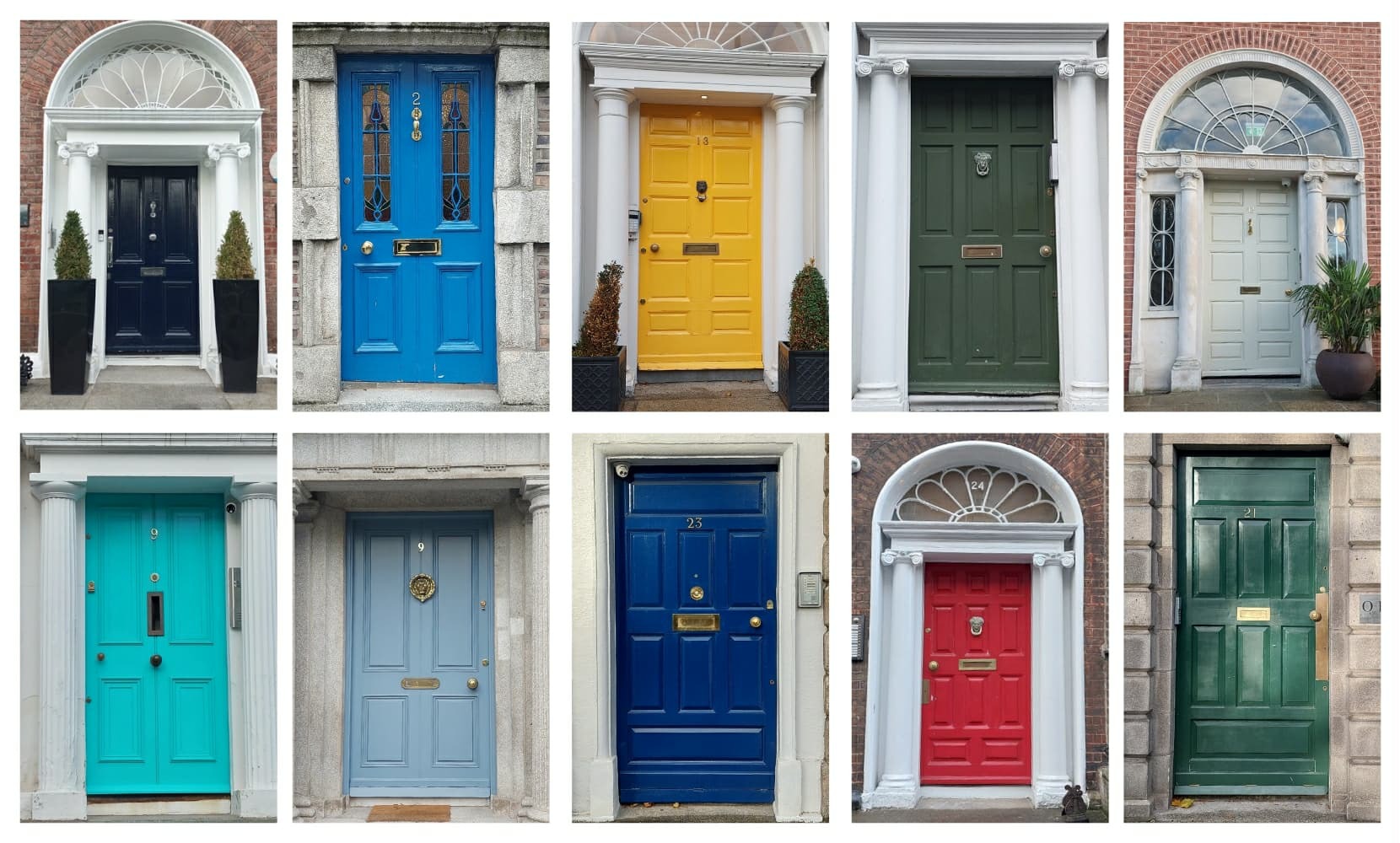 Jaka historia kryje się za kolorowymi drzwiami?