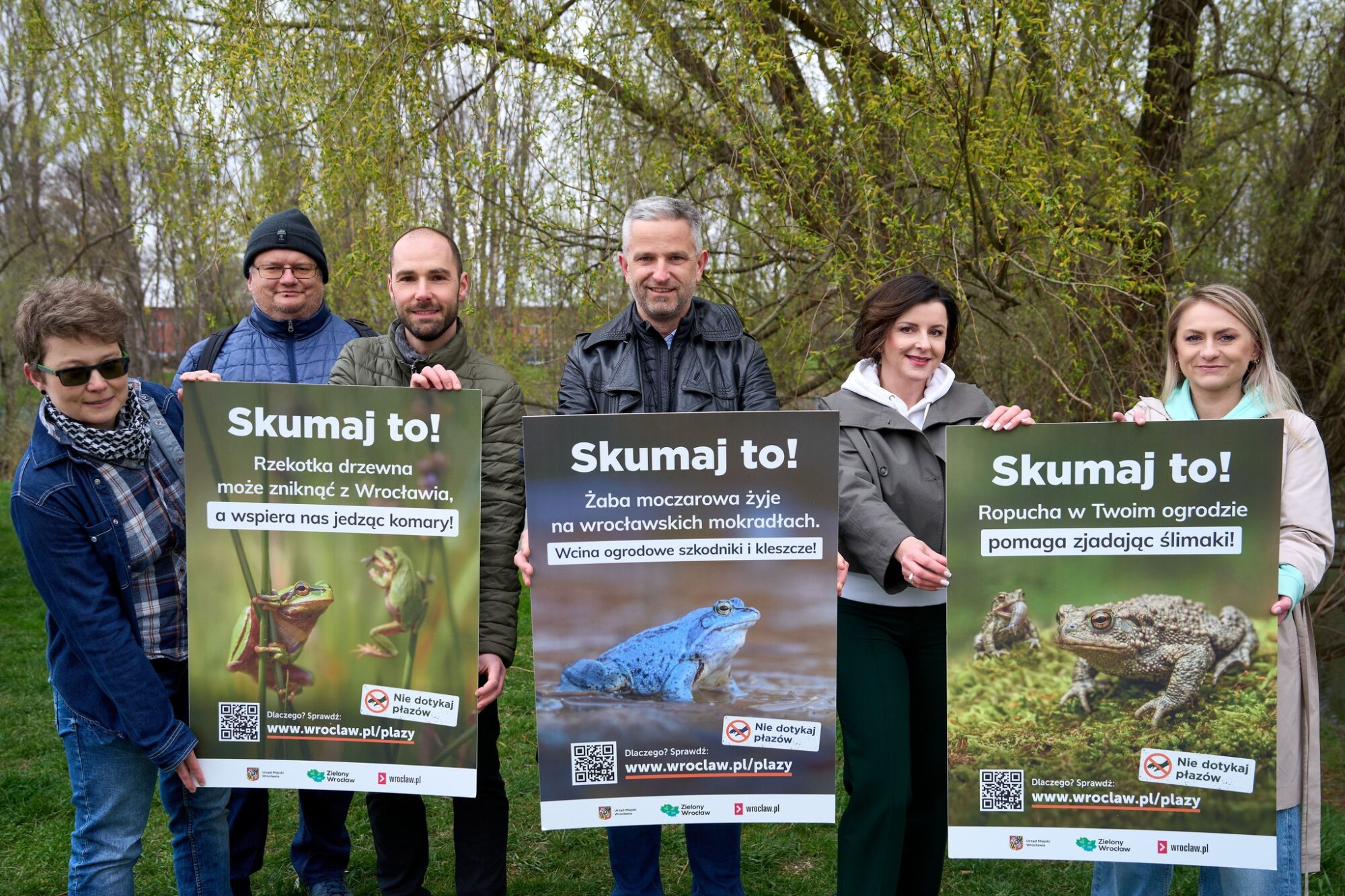 Wrocławianie muszą „skumać” płazy