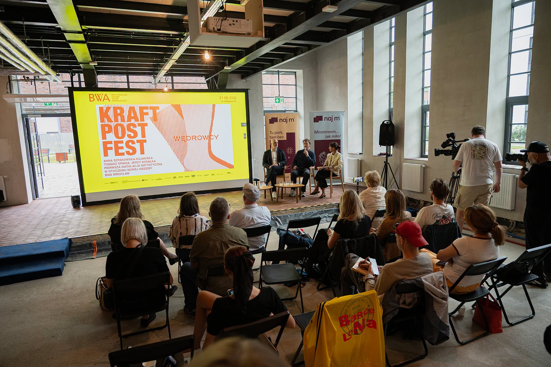 Symboliczne otwarcie nowej hali BWA. Kraftpostfest! Wędrowcy we Wrocławiu
